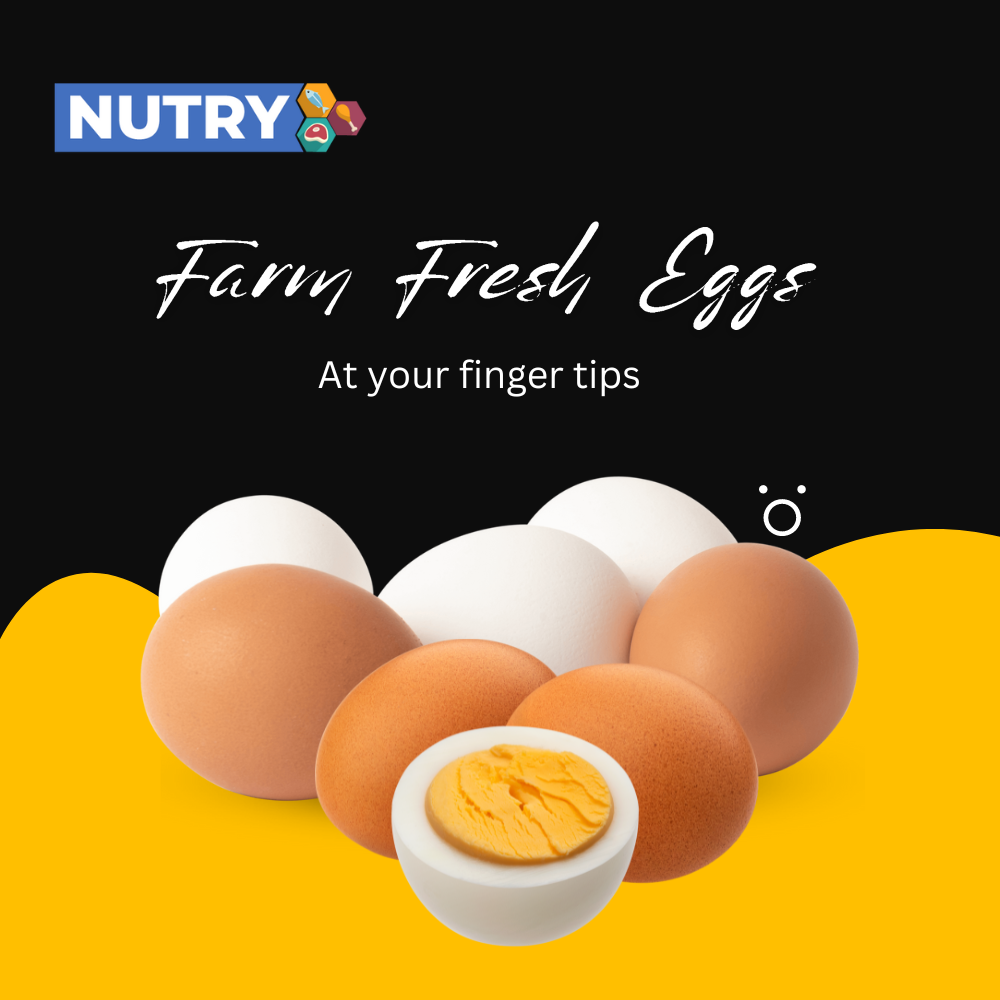 Nutry: Your Trusted Source to Buy Farm Fresh Eggs Online in Noida