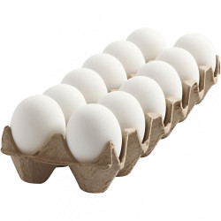 White Eggs-Dozen (12 Eggs)-Dozen (12 Eggs)