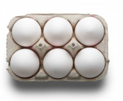 White Eggs-Half  Dozen (6 Eggs)-Half  Dozen (6 Eggs)-Half  Dozen (6 Eggs)