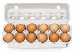 Brown Eggs -12 Pcs